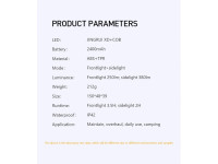 Superfire Lanterna de Trabalho C/ Íman E Gancho 5W+7W IP44 G15-S Superfire Lanterna de Trabalho C/ Íman E Gancho 5W+7W IP44 G15-S